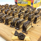 Fitcrunch Snack Size Protein Bars, 6-Layer Baked Bar, 3G Of Sugar & Soft Cake Core (18 Peanut Butter Bars + 1 Vanilla Wafer Bar)