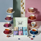 Alices Adventures in Wonderland  Wonder of Tea Gift Set  Tea Sampler includes 6 Flavors of Tea with Book Quotes and Illustrations  Set of 90