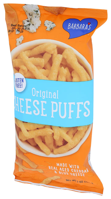 Barbaras Bakery Cheese Puffs Original - 7 oz
