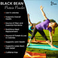 AMU NUTRITION Mongolian Roasted Black Beans Powder, 198g, Superfood Tea, Natural Flavor
