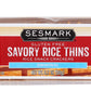 Sesmark Original Savory Thins, 3.2 Ounce - 12 Per Case.