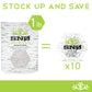 Spearmint Keto Xylitol Candy Chips - Sn 1Lb Bag - Sugar-Free Candy With Only 2 Ingredients | Low Carbs, Diabetic-Friendly, Non-G
