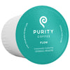 Purity Coffee Flow Medium Roast Organic Coffee - Usda Certified Organic Specialty Grade Arabica Single-Serve Coffee Pods - Third Party Tested For Mold, Mycotoxins And Pesticides - 12 Ct Box