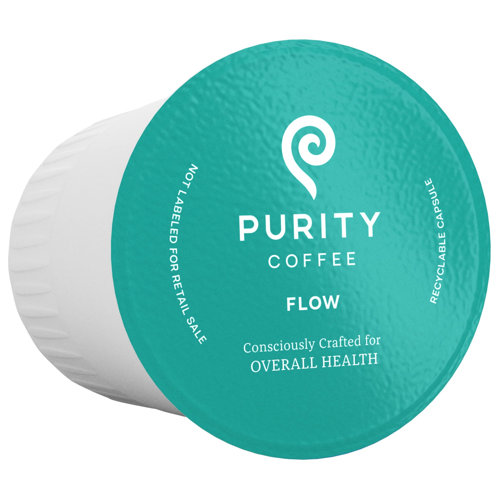 Purity Coffee Flow Medium Roast Organic Coffee - Usda Certified Organic Specialty Grade Arabica Single-Serve Coffee Pods - Third Party Tested For Mold, Mycotoxins And Pesticides - 12 Ct Box