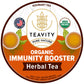Organic Ginger Tea Pods With Echinacea, Turmeric, Licorice For Keurig Decaf Tea By Teavity (12 Tea Pods)