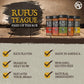 Rufus Teague Bbq Seasoning Gift Set, Big Box O' Rub Bbq Dry Rub For Smoking And Grilling Meat, 5 Flavor Spice Set, Bbq Gifts For Men Who Like Grilling