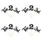 24Pcs Two Cupcake Toppers Glitter 2nd Birthday Cupcake Pick Decorations for Baby Shower Second Birthday Party Cake Decorations S