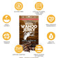 Smokin Hickory O.G Wahoo Ono Fish Jerky - Organic, Gourmet Smoked Fish Strips, Rich In Omega-3 & Protein, Low-Calorie, Low Sodium & Sugar - Smoky Umami Flavor - 2Oz Bag