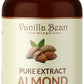 Vanilla Bean Kings Pure Almond Extract - Natural Flavor for Baking & Cooking - 4 fl oz