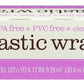 Natural Value Clear Plastic Wrap, 100 Ft