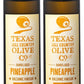 TEXAS HILL COUNTRY OLIVE CO. Pineapple Balsamic Vinegar, Gourmet Barrel Aged, 8.45 Fl Oz (Pack of 2)