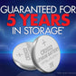 Acdelco Cr2032 3V Lithium Coin Cell Battery, Watch And Electronics Button Batteries, 6 Count