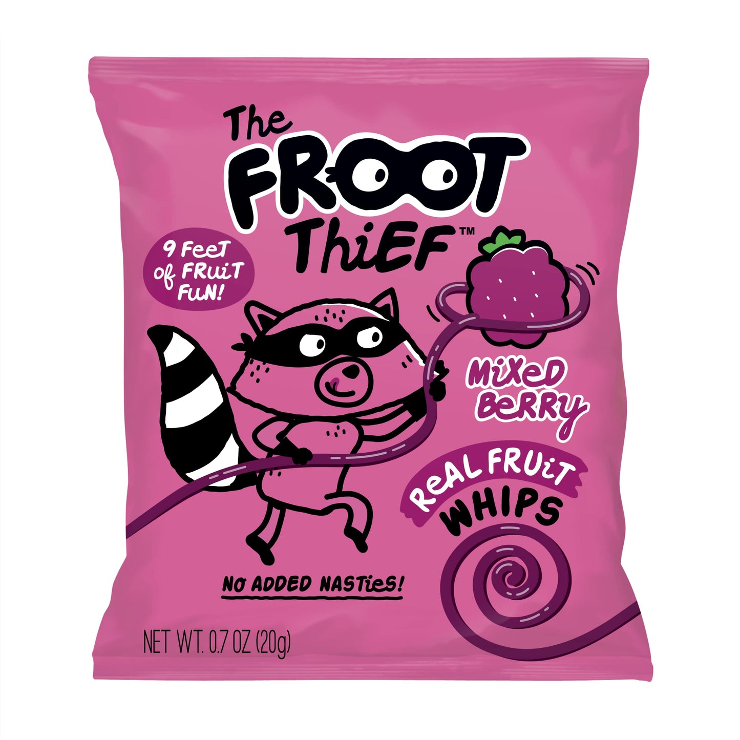 The Froot Thief Real Fruit Whips 20Ct, 1.06 Lbs