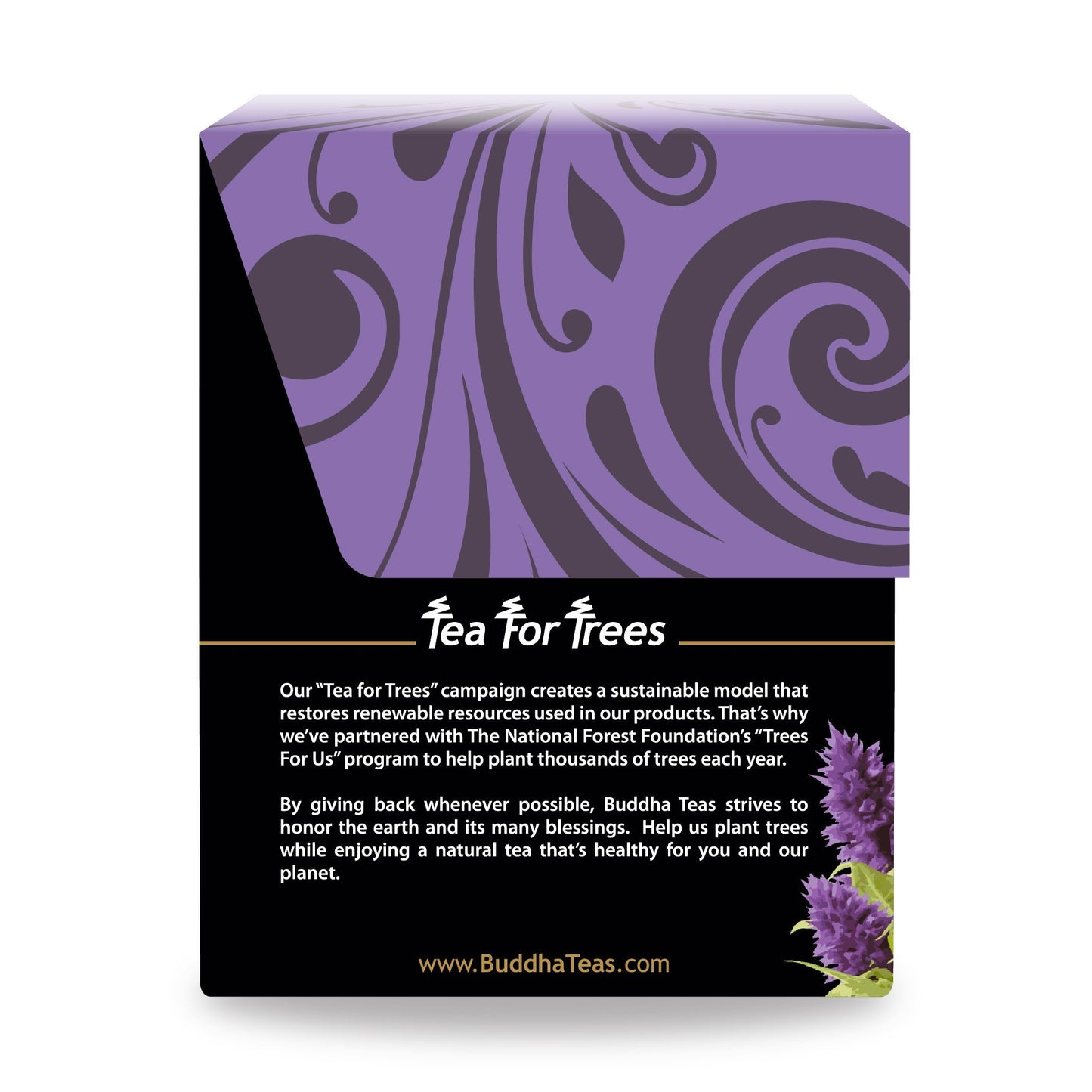 Buddha Teas Organic Hyssop Tea - OU Kosher, USDA Organic, CCOF, 18 Bleach-Free Tea Bags
