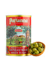 Partanna Castelvetrano Green Olives, Pitted, 5.07 lb Can