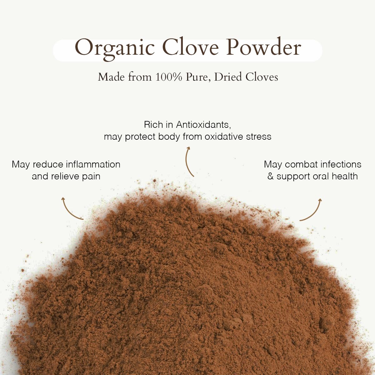 Geo-Fresh Organic Clove Powder 45g - USDA Certified