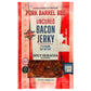 Pork Barrel BBQ Spicy Sriracha Bacon Jerky, Nitrate & Nitrite Free, Gluten Free, 2 oz, Uncured Snack