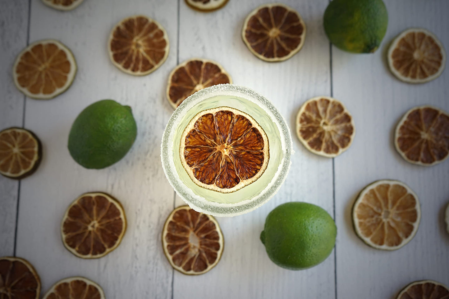 Barrel Roll Bar Essentials Usa Grown Dried Lime Slices For Cocktails | 4 Ounces Of Large Dehydrated Limes | Lime Cocktail Garnish | Dried Fruit For Cocktails & Healthy Snacks | Preservative Free