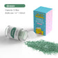 Jelife Green Edible Glitter Dust For Drinks - 5 Grams Food Grade Luster Glitter Dust, Sprinkle On Sparkle Edible Food Glitter Fo