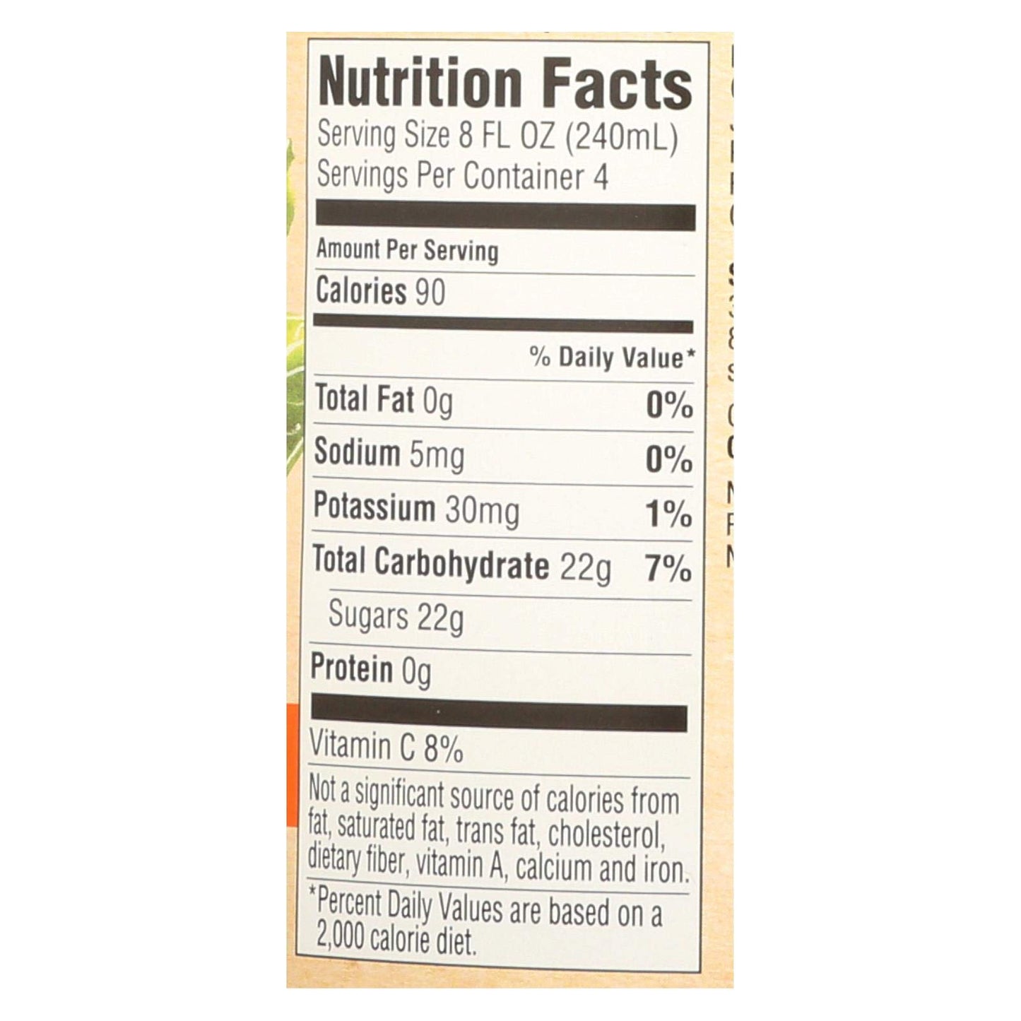 Santa Cruz Organic Peach Lemonade, 32 Ounce -- 12 per case.