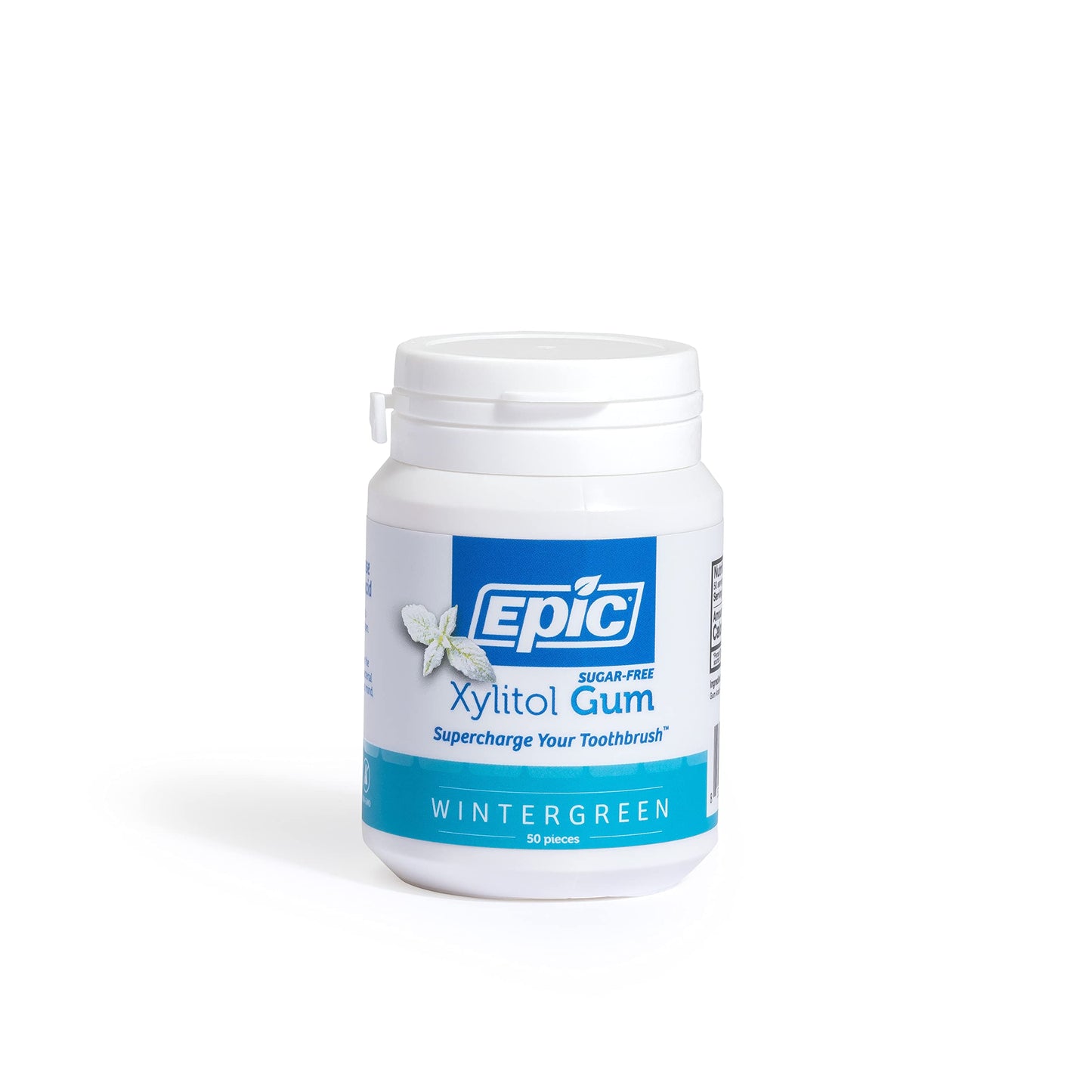 Epic Xylitol Chewing Gum - Sugar Free & Aspartame Free Chewing Gum Sweetened W/Xylitol For Dry Mouth & Gum Health (Assorted, 50-