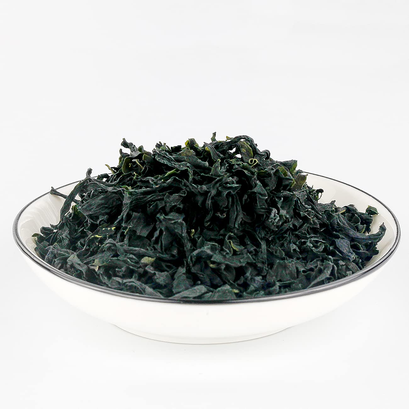YUHO First-grade Wakame Raw Material, Hand-Harvested, Sun Dried Seaweed, Soft Texture, Mild Taste, HACCP certification 2.12 Oz B