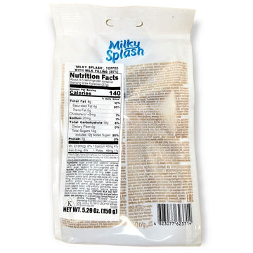 Roshen Milky Splash, Caramel Creamy Toffee With Milk Filling, Kosher, Halal 5.29Oz/150Grams Pack Of 1