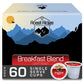 Roast Ridge Single Serve Coffee Pods for Keurig K-Cup malt-inspired  Breakfast Blend  Light Roast  60 Count