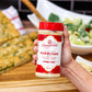 Panacheeza Plant Based Grated Parmesan - Vegan, Bold Flavor for Pastas, Pizzas & Salads - 8oz Shelf Stable