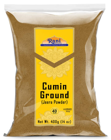 Rani Cumin (Jeera) Powder Spice 14Oz (400G) ~ All Natural | Vegan | Gluten Friendly | Non-Gmo | Kosher | Indian Origin