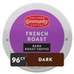 Community Coffee French Roast Coffee Pods, Extra Dark Roast, Compatible with Keurig 2.0, 96 Count (24 Count, Pack of 4)
