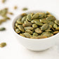 Food To Live Organic Dry Roasted Pumpkin Seed Kernels, 2 Pounds - Non-Gmo, Unsalted, Oven Roasted Whole Pepitas, No Oil Added, Shelled, Vegan, Kosher, Keto, Bulk. Low In Carbs. High In Protein.