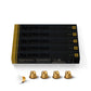 Nespresso Espresso Coffee Pods, Volluto Mild Roast, 50 Count, Black/Gold