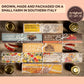 Artigiani dei Sapori La Formaggeria    Cheese Condiment 4-Pack - Sweet Tropea Onion Jam, Chili Jam, Chestnut Honey & Mixed Berri