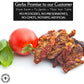 Gerbs Sun Dried Tomatoes 4 lbs. | Sea Salted, Dehydrated, Unsulfured, Resealable Bag | Rich Umami Flavor, Great for Salads & Cha