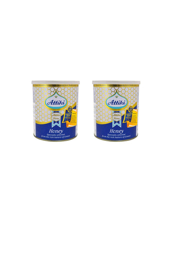 Attiki, Greek Honey 1000G (2.2Lb) Can (2 Pack)