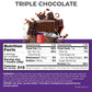 Power Crunch Pro Protein Wafer Bars, High Protein Snacks With Delicious Taste, Triple Chocolate, 2.0 Ounce (4 Count)