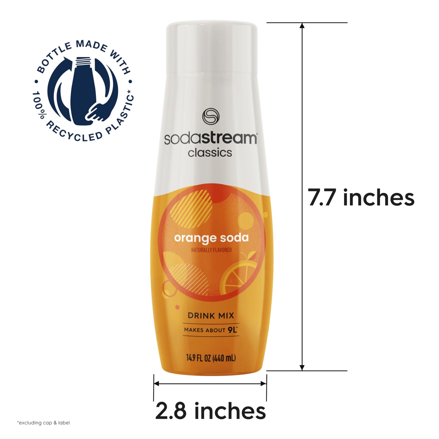 Sodastream Orange, 440Ml 4-Pack