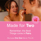 Kums Pink Cherry Rose Chocolate Tabs for Couples (1 Box) enhanced Pink Cherry Tab Chocolate for Men & Women | Vegetarian Delight Ideal for a Delightful Experience