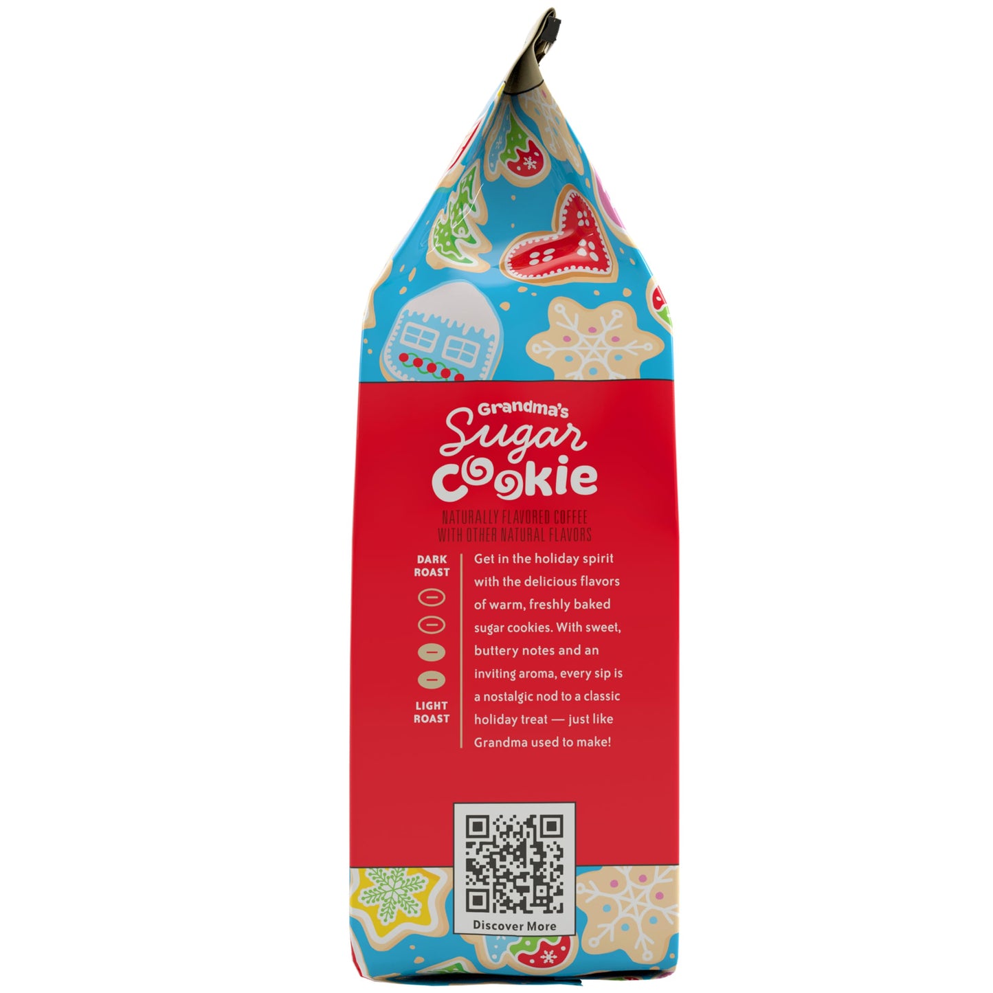 Community Coffee Grandmas Sugar Cookie Ground Coffee  Limited Edition Holiday Flavor  Natural Ingredients  11 Ounce (Pack of 1)
