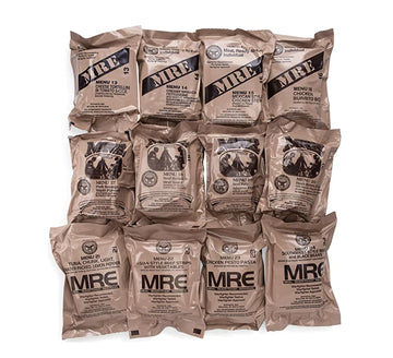 Wornick Mre Meals Ready To Eat, Emergency Food Supply, Survival Camping Outdoor 12 Pack Inspection 2025, 2026 Or Better (6 Meals (Random), 6, Count)