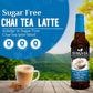 Syruvia Sugar Free Chai Tea Syrup With Syrup Pump Dispenser - Chai Tea Syrup Flavor, 25.4 Fl Oz - Perfect For Cocktails, Ice Tea