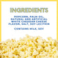 Cousin Willie'S Microwave Popcorn Bags, White Cheddar (6 Bags), Gourmet Popcorn Boxes For Party, Whole Grain Popcorn, Gluten Fre