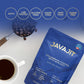 Javajit Shilajit Infused Organic Coffee - Colombian Medium Roast, 12 oz, Brown, 250mg Shilajit per Serving, 16 Servings
