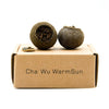 Chawuwarmsun [A] Mini-Citrus Ripe Pu Erh Tea,4.5Oz(130G),Fragrant Citrus Aroma With Puer Smooth,Origin Of China