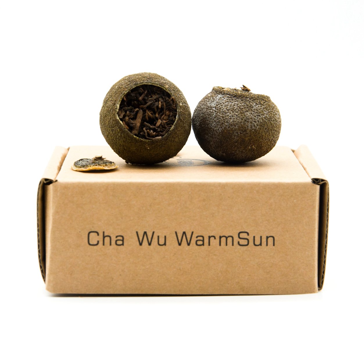 Chawuwarmsun [A] Mini-Citrus Ripe Pu Erh Tea, 10Oz(290G),Fragrant Citrus Aroma With Puer Smooth,Origin Of China 10Oz(290G)
