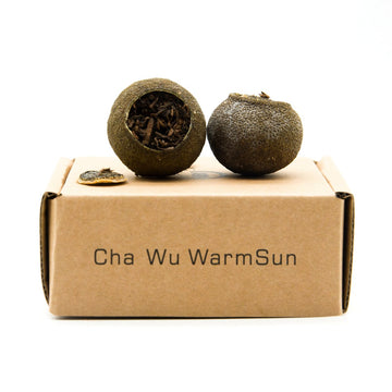 Chawuwarmsun [A] Mini-Citrus Ripe Pu Erh Tea, 10Oz(290G),Fragrant Citrus Aroma With Puer Smooth,Origin Of China 10Oz(290G)