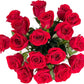18 Red Roses with Vase | Arabella Bouquets | Real Fresh Flowers for Delivery  Gift for Birthday Women  Congratulations  Anniversary  Thank You  Mothers Day