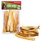 Powerpet Natural Smoked Beef Jerky Skin for Dogs - High Protein, Grain-Free Chews - 8oz Bag