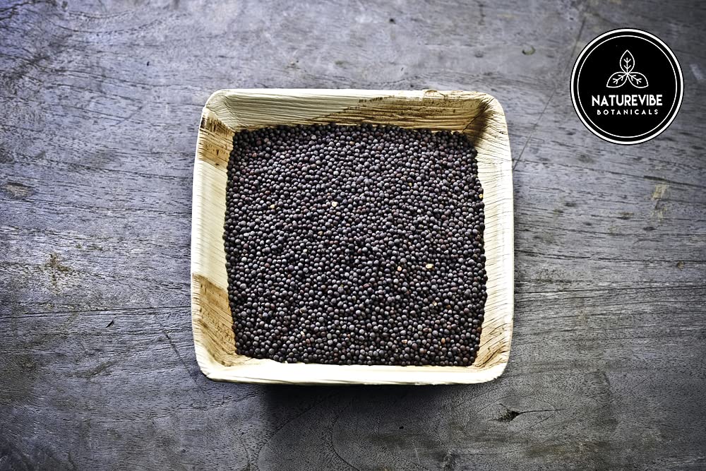 Naturevibe Botanicals Black Mustard Powder 5Lb | Non Gmo Gluten Free Vegan | Indian Spice Made With 100% Pure Black Mustard Seed